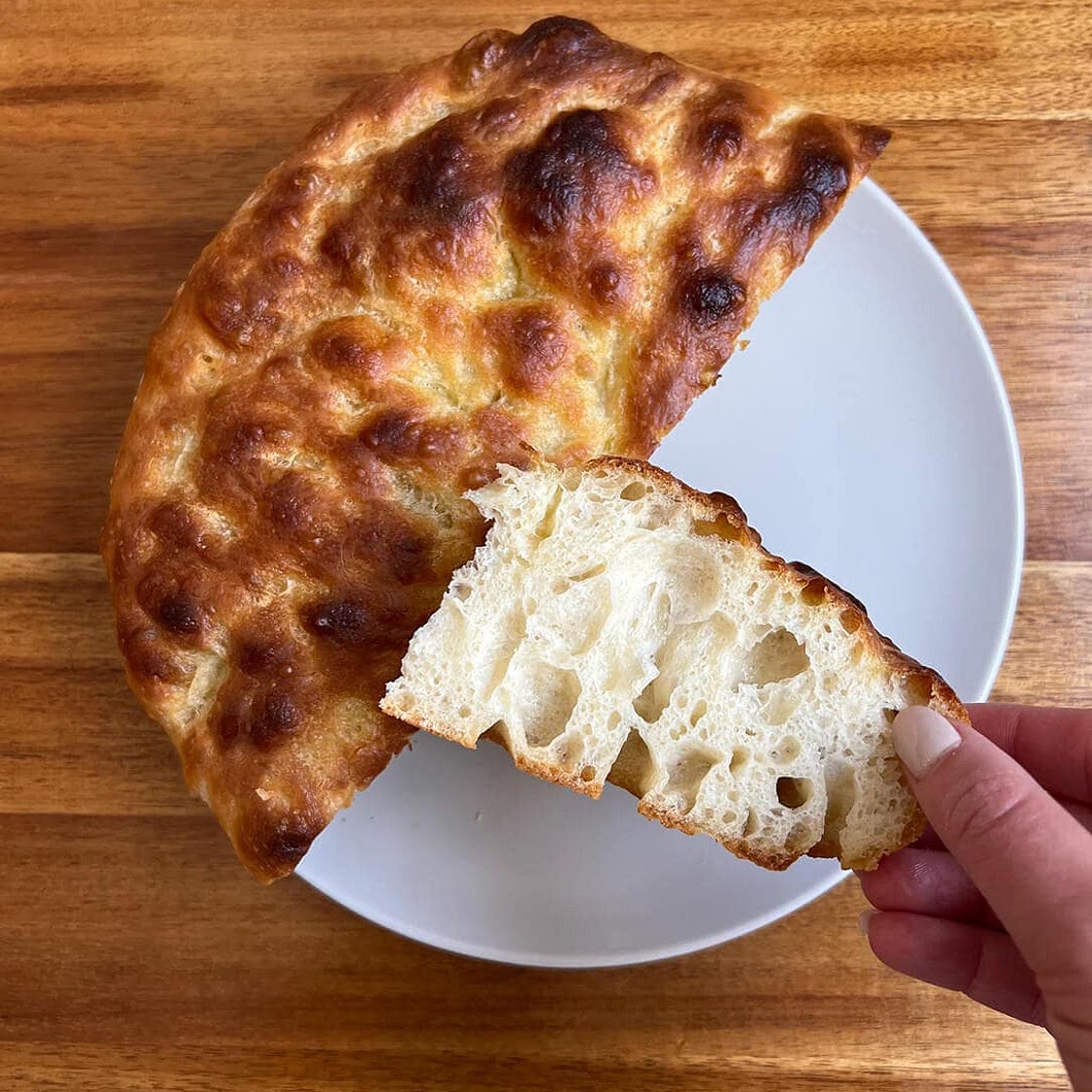 5-Ingredient Focaccia Bread Recipe