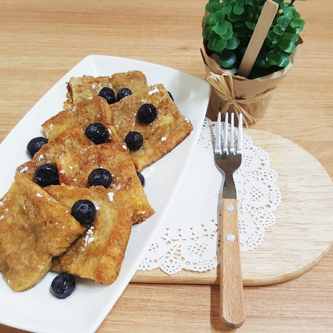 [간단아침메뉴]커피프렌치토스트 만들기 