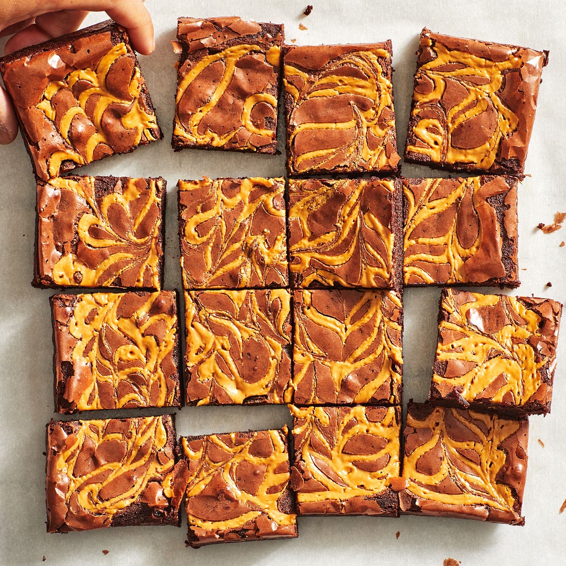 Peanut Butter Brownies