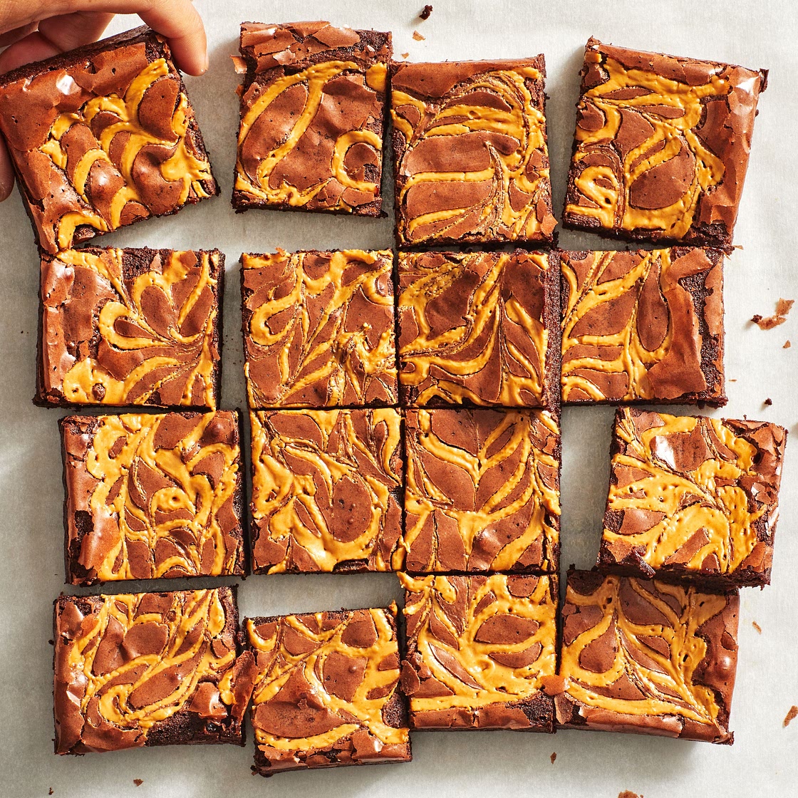 Peanut Butter Brownies