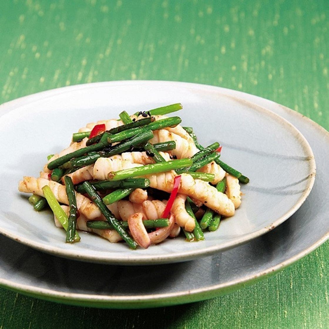 마늘종 오징어볶음 만드는 법