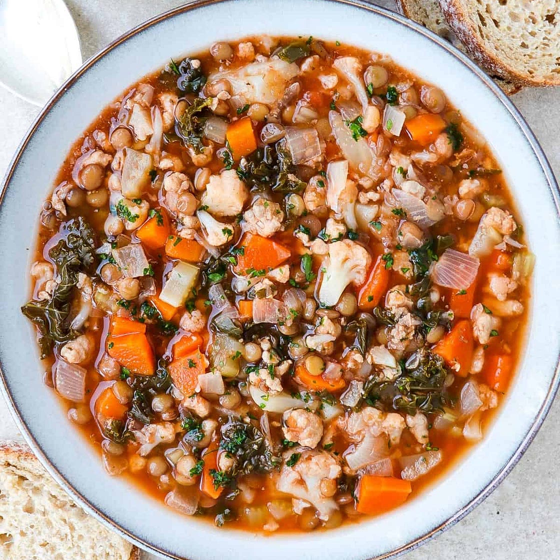 Turkey Lentil Soup