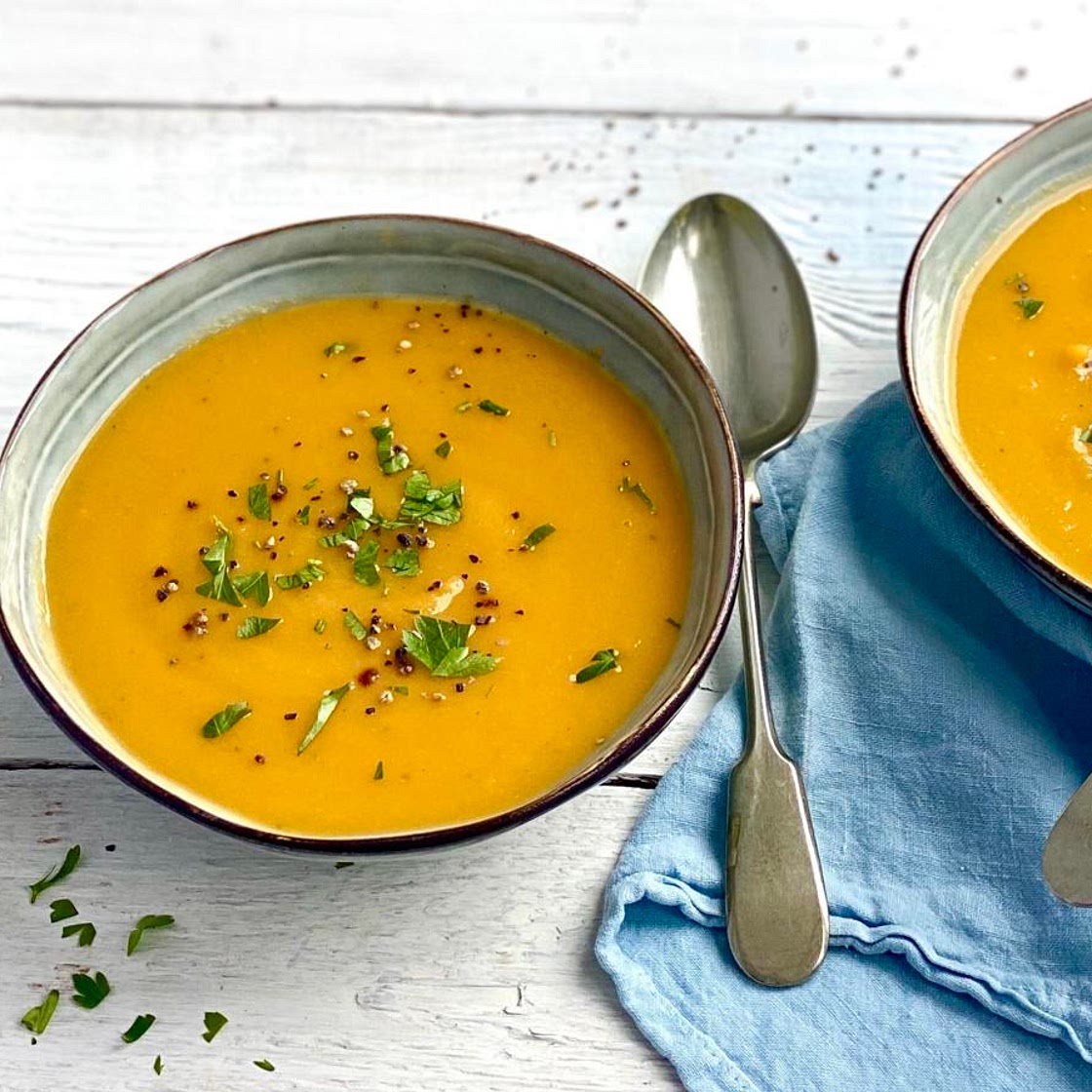 Root vegetable soup
