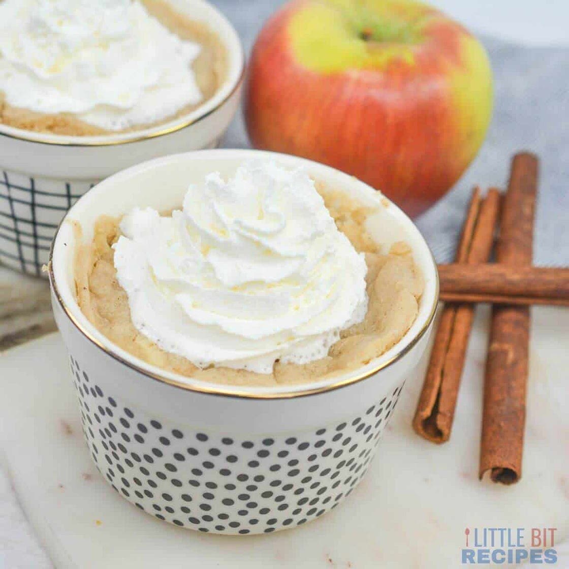 Apple Mug Cake