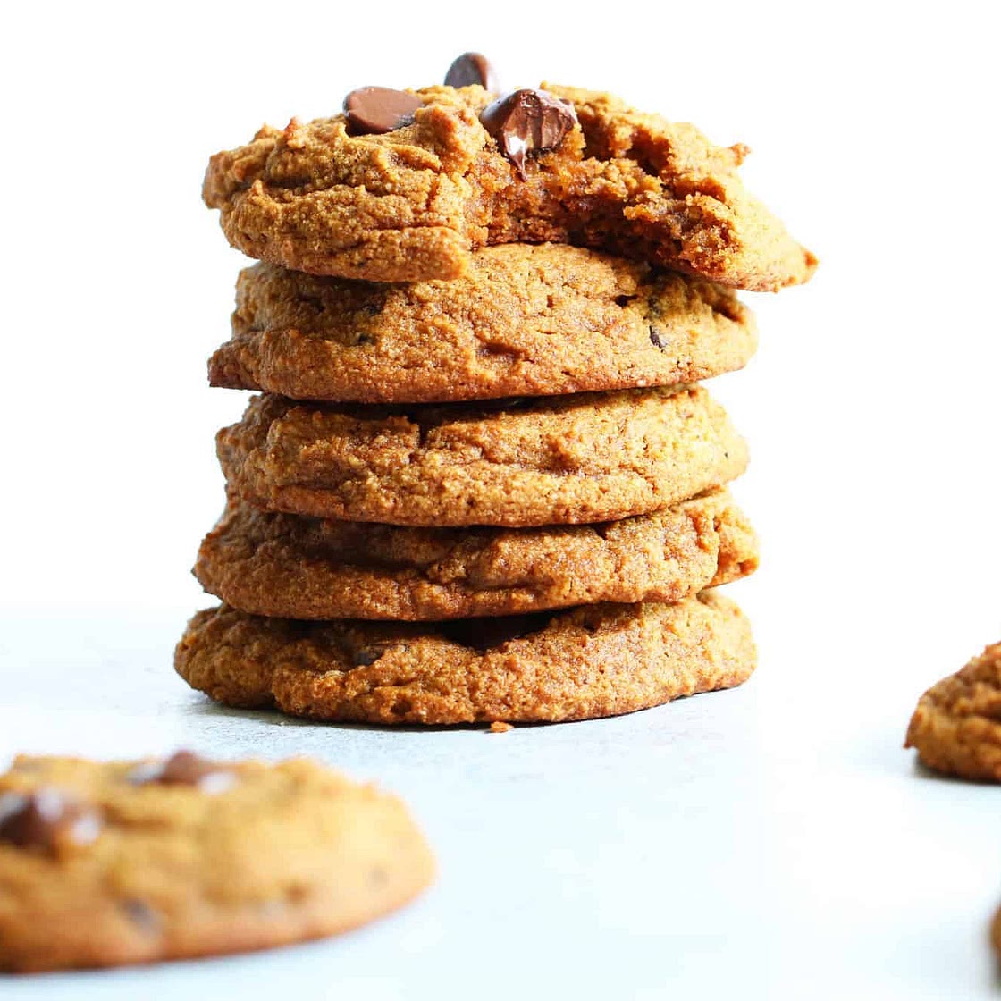 Pumpkin Chocolate Chunk Cookies
