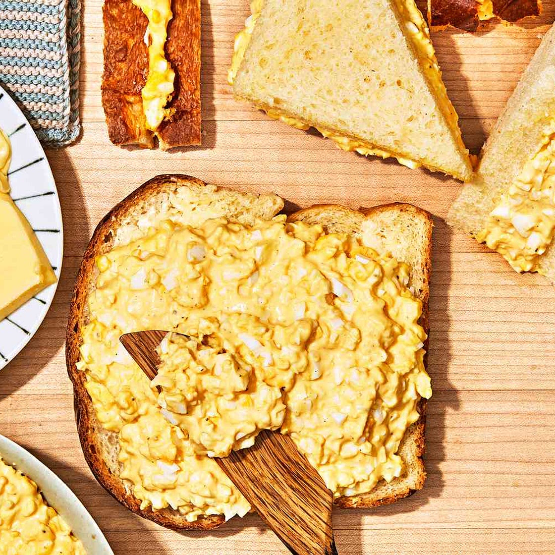 Japanese 7-Eleven Egg Salad Sandwich