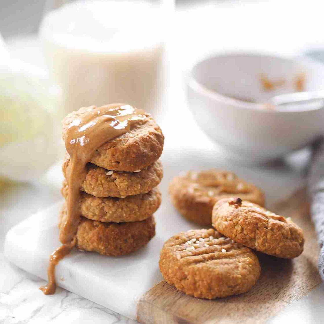 Vegan Tahini Cookies