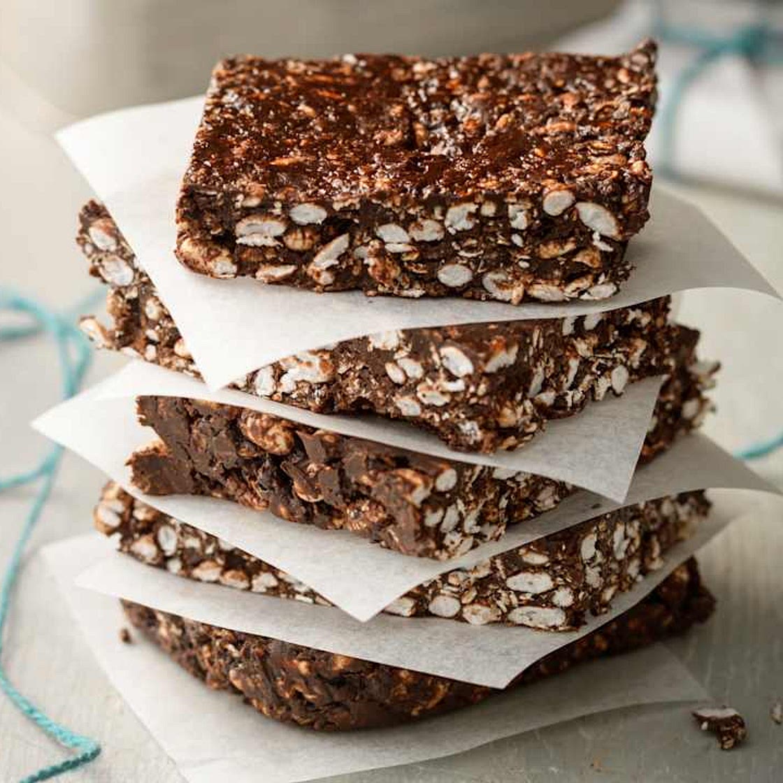 Chewy Mint Choc Protein Bites