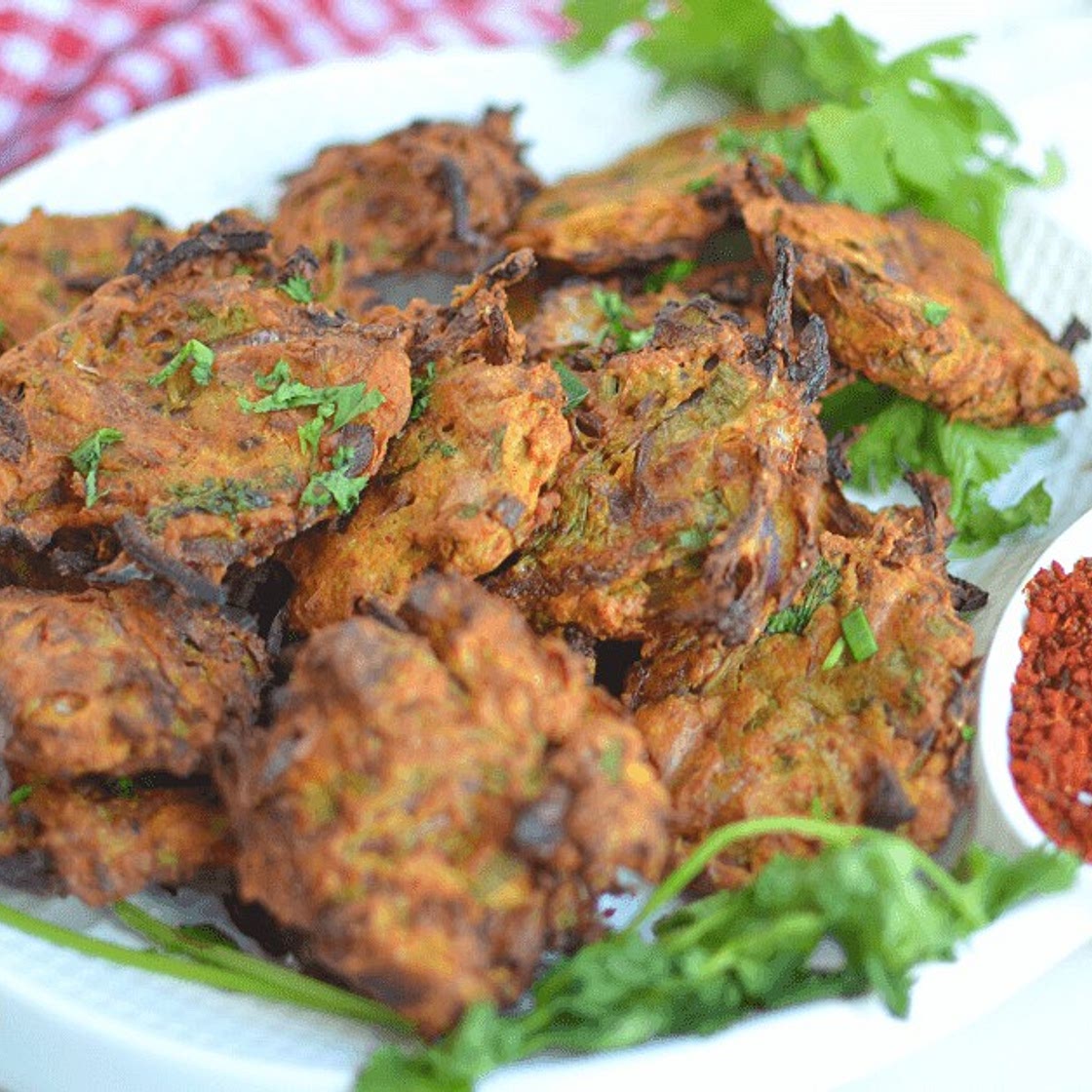 Air Fryer Onion Bhaji- Onion Pakora
