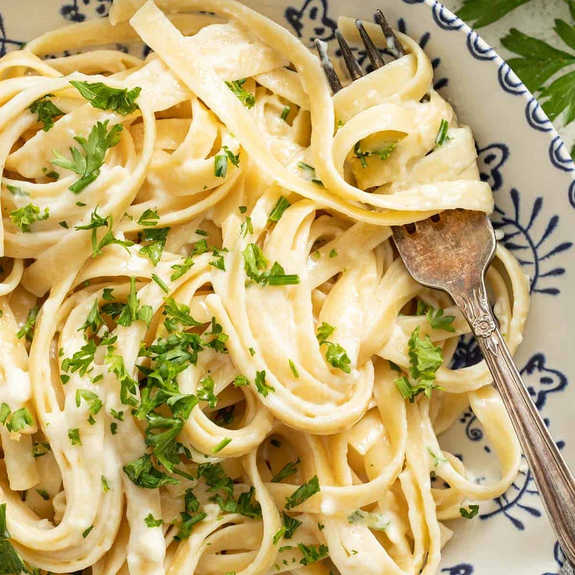 Mozzarella Alfredo Sauce