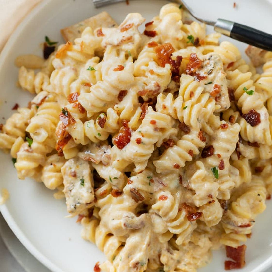 Chicken Bacon Ranch Pasta