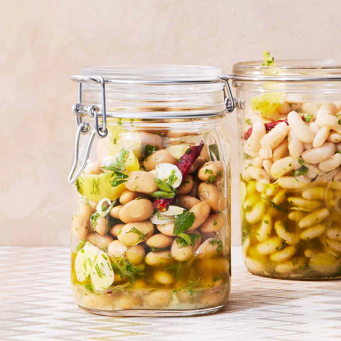 Herb Marinated Beans
