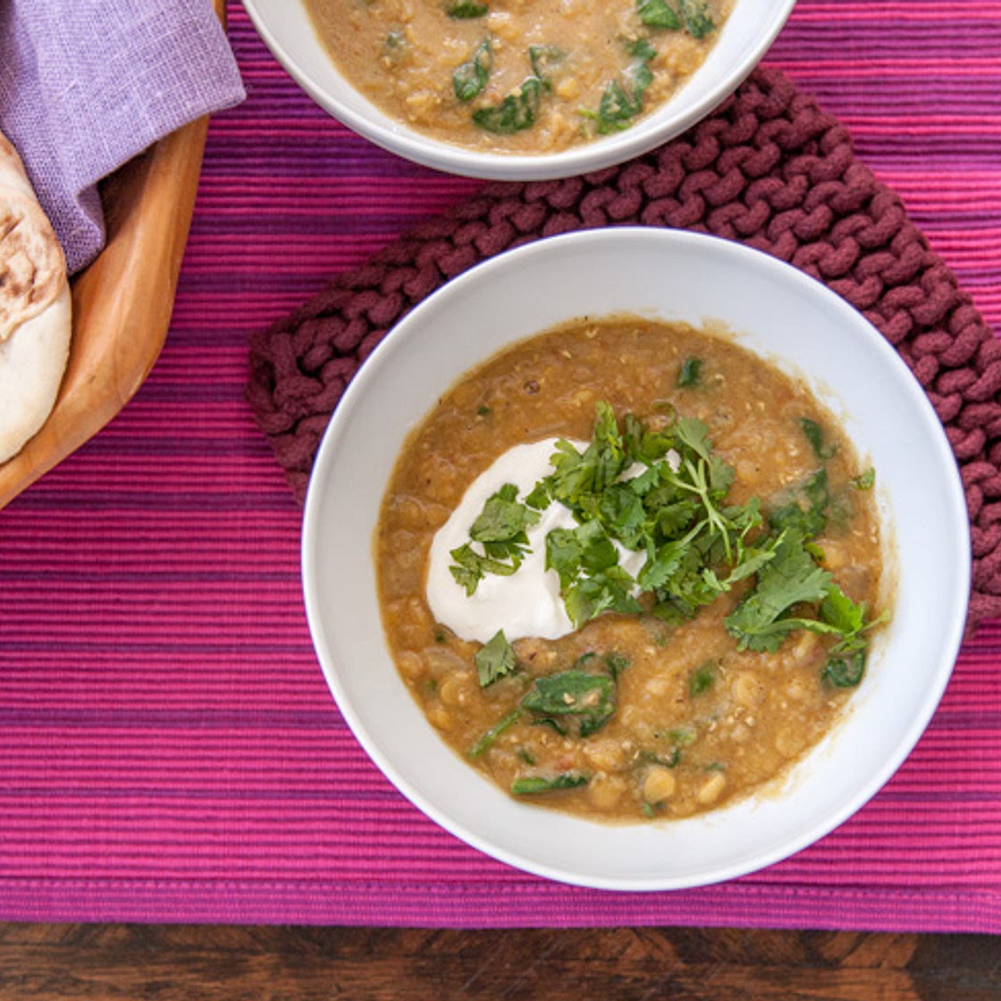 [Instant Pot] Everyday Lentil & Spinach Dal
