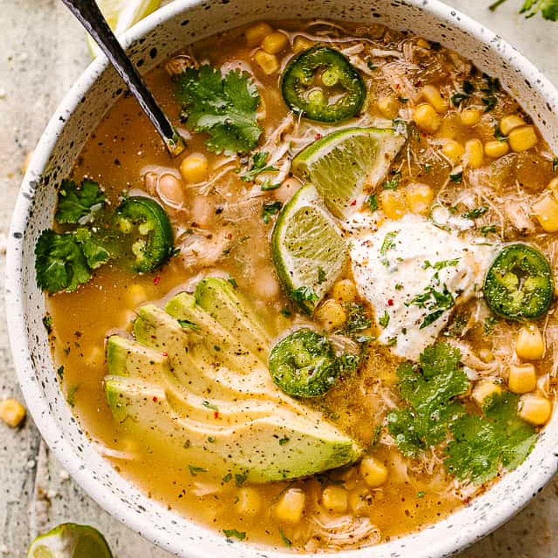 Crock Pot White Chicken Chili