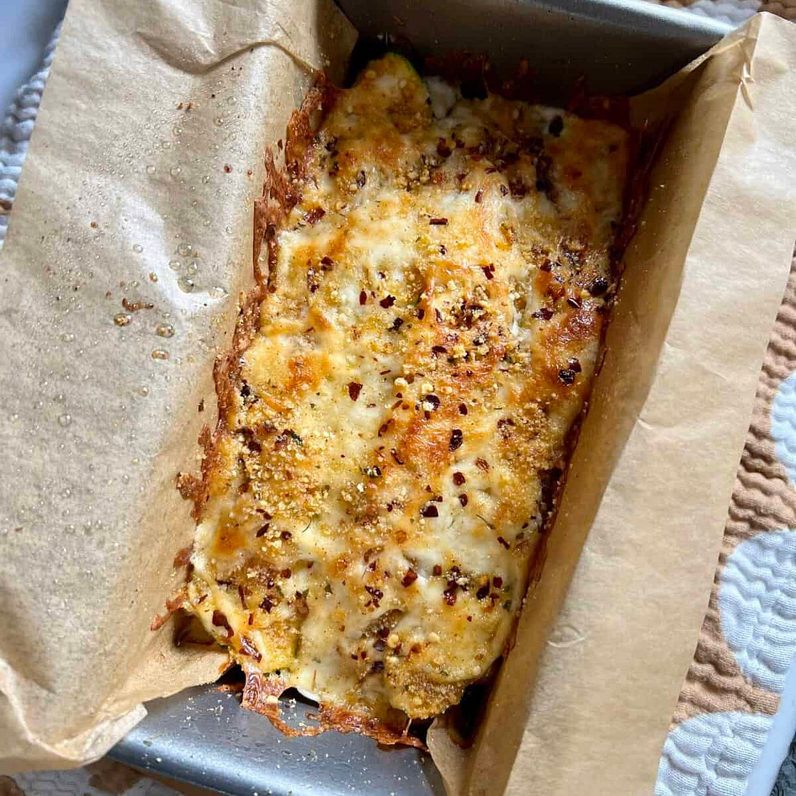 Easy Zucchini Lasagna Loaf