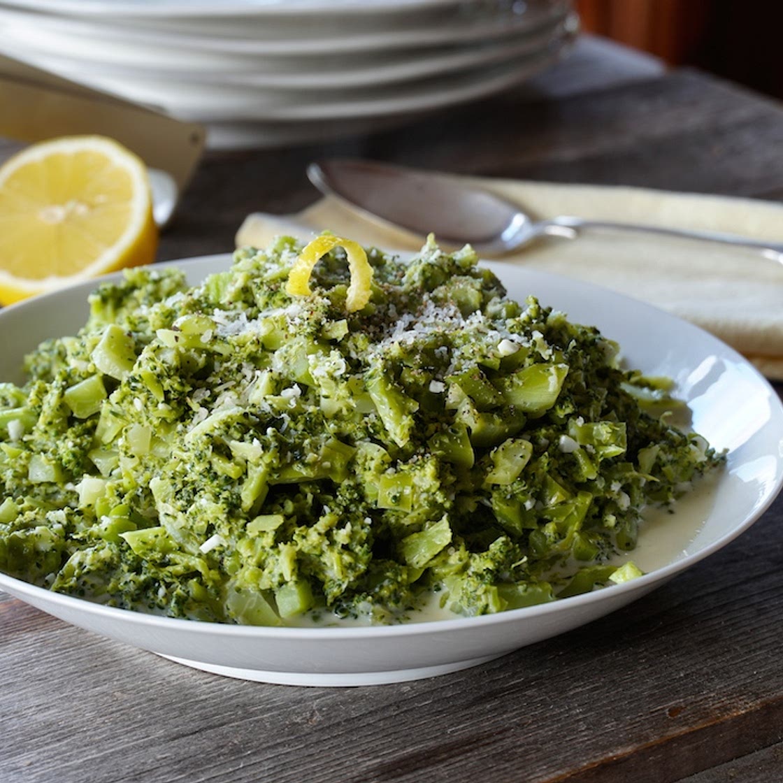 Creamy Mashed Broccoli
