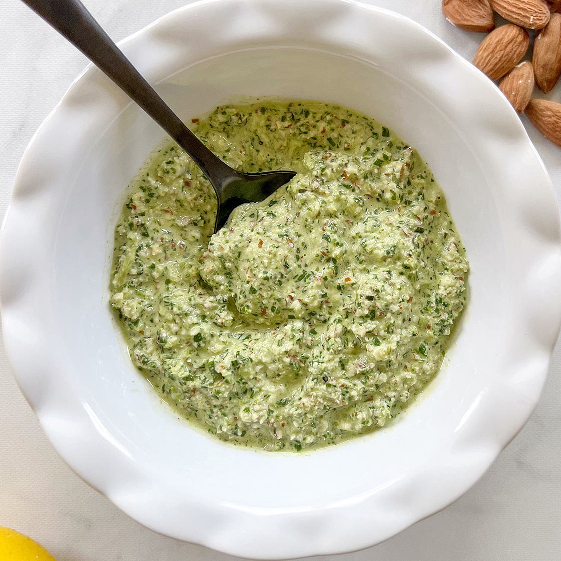 Almond Pesto Recipe