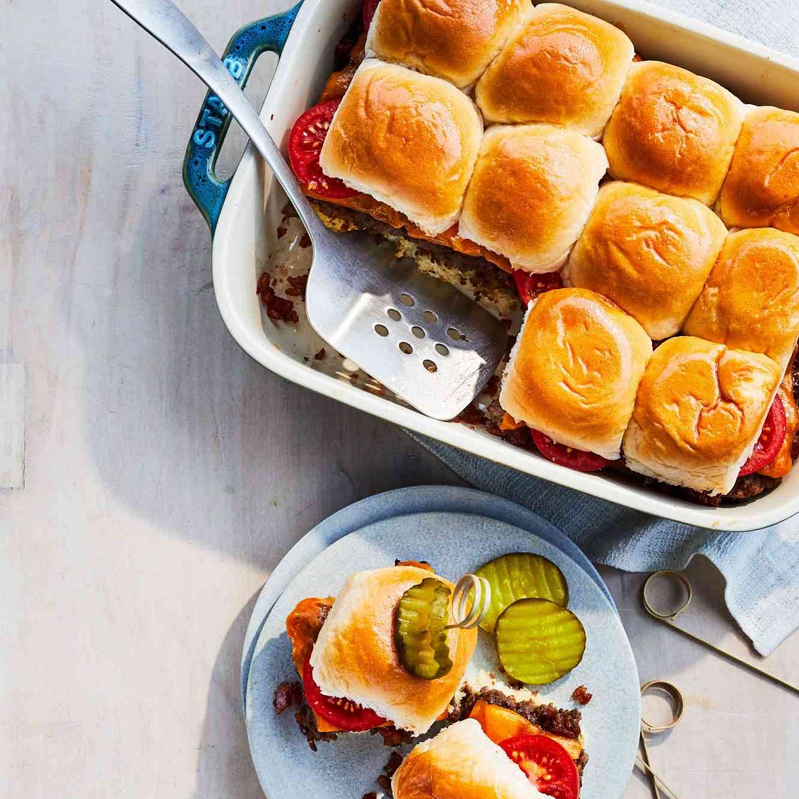Beef Sliders with Bacon Jam