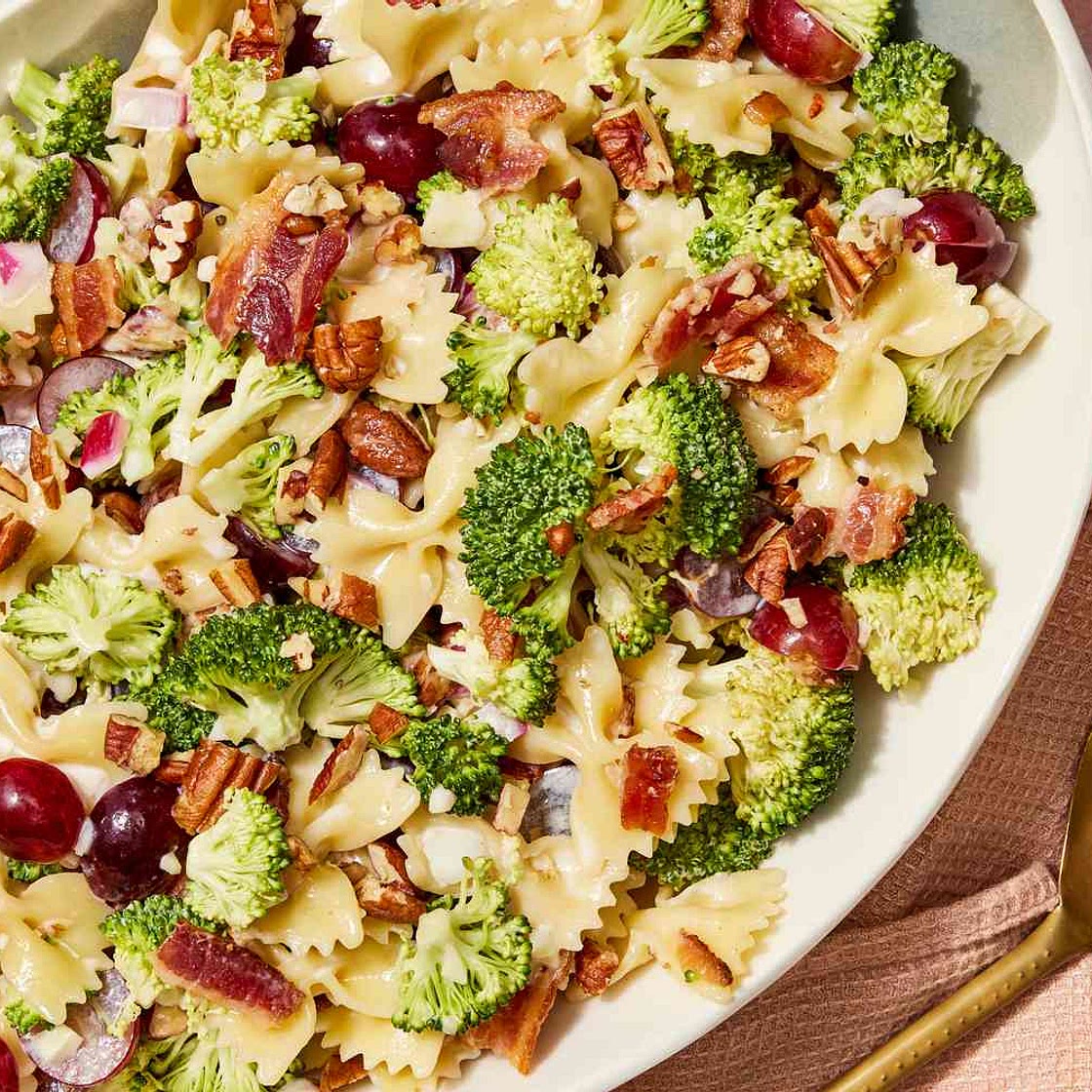 Broccoli, Grape, And Pasta Salad