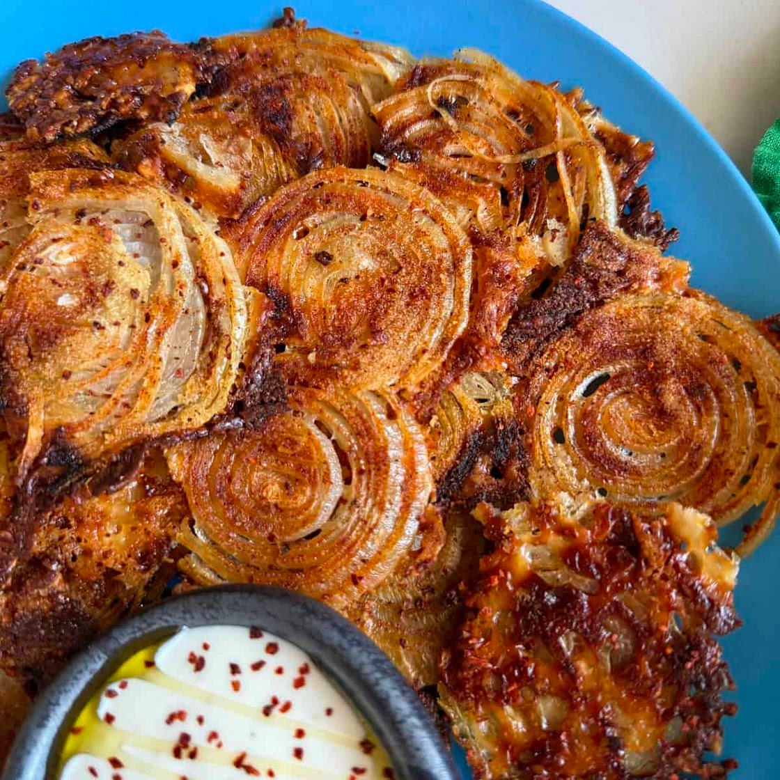 2 Ingredient Onion Ring Chips (Low Carb)