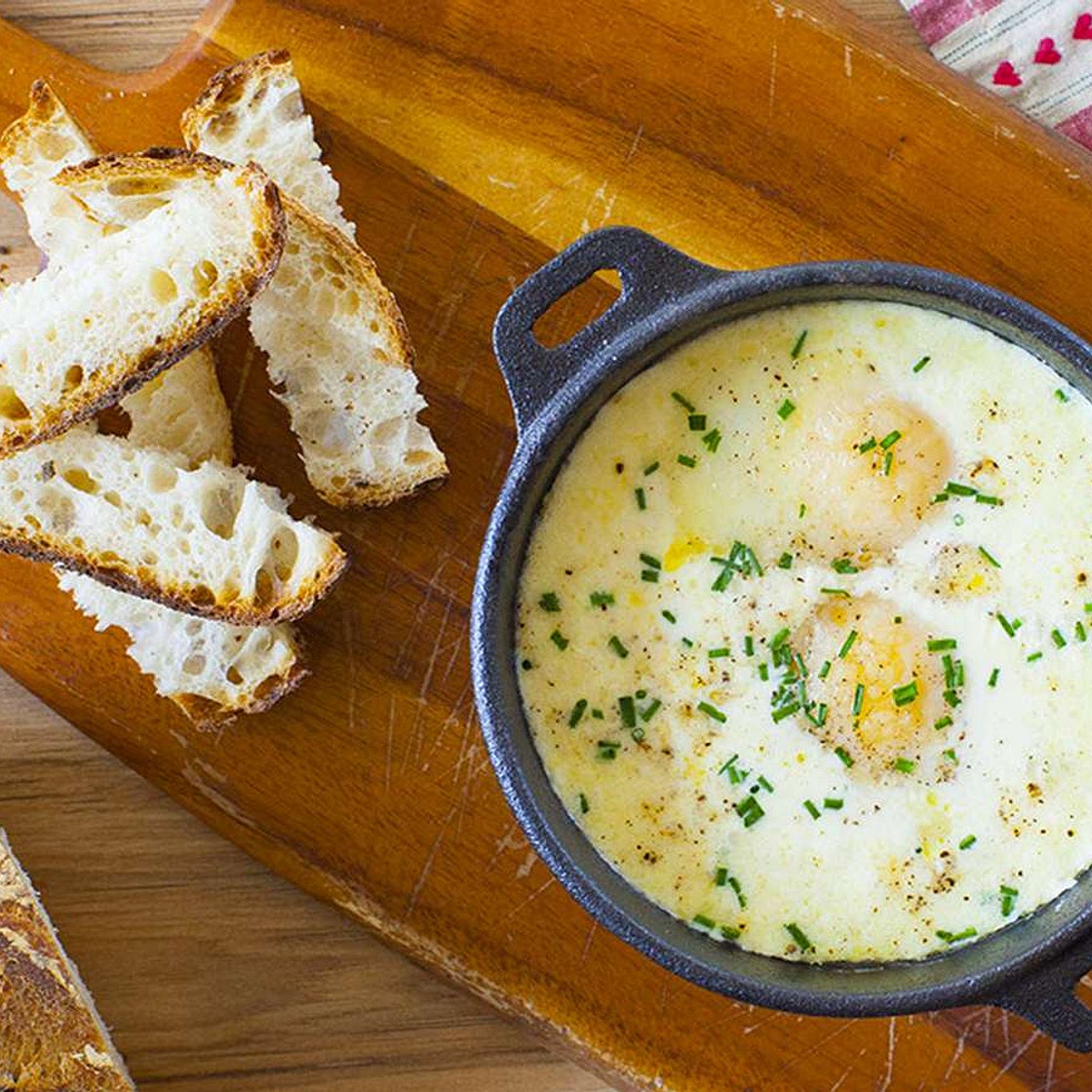 Oeufs Cocotte (Baked Eggs)