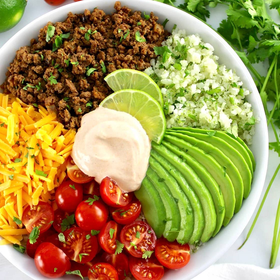 Keto Burrito Bowl