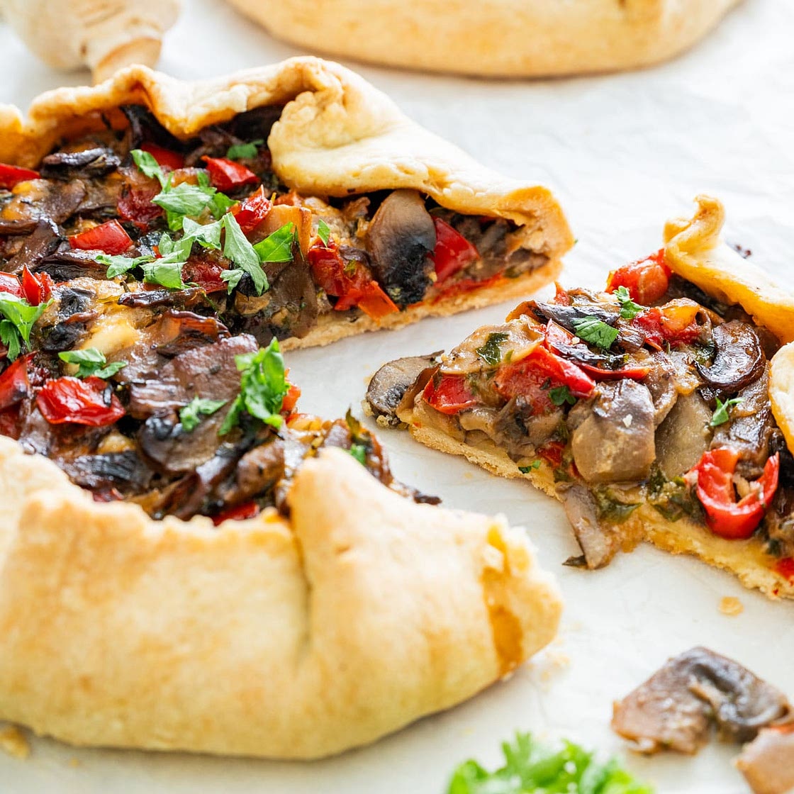 Mushroom Galette Recipe
