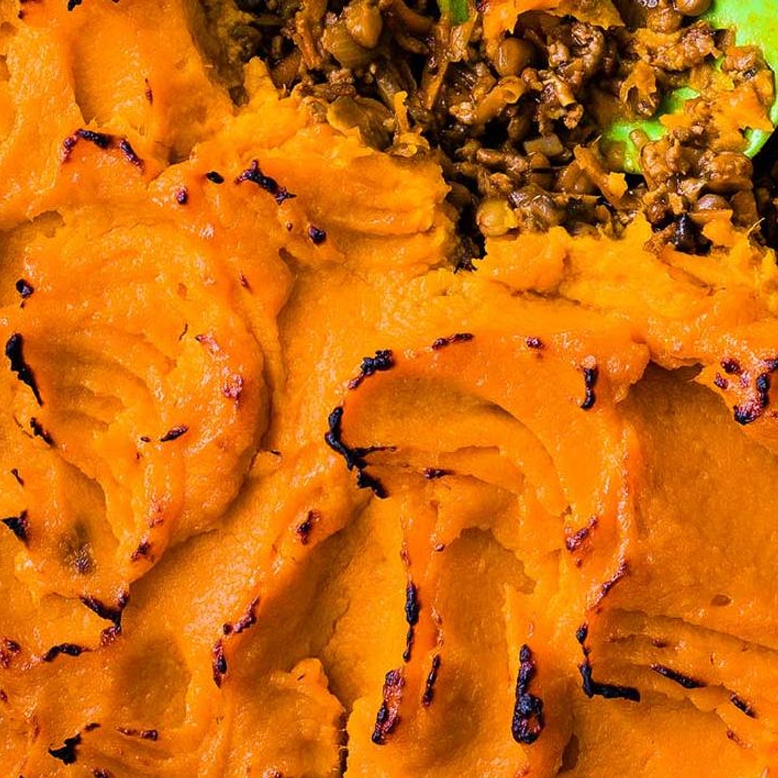 Sweet potato shepherd's pie