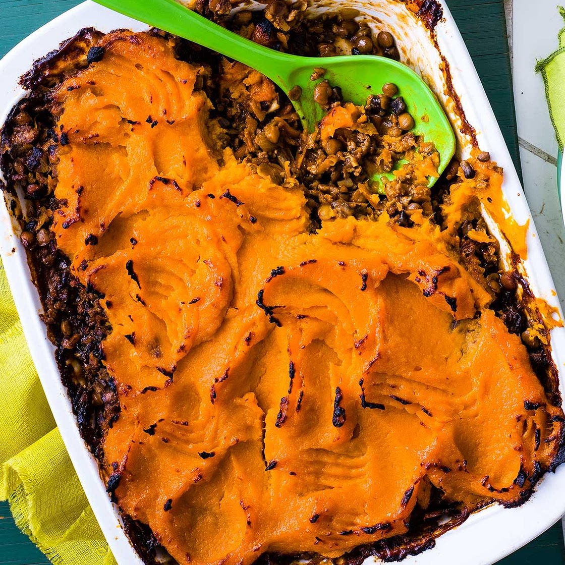 Sweet potato shepherd's pie