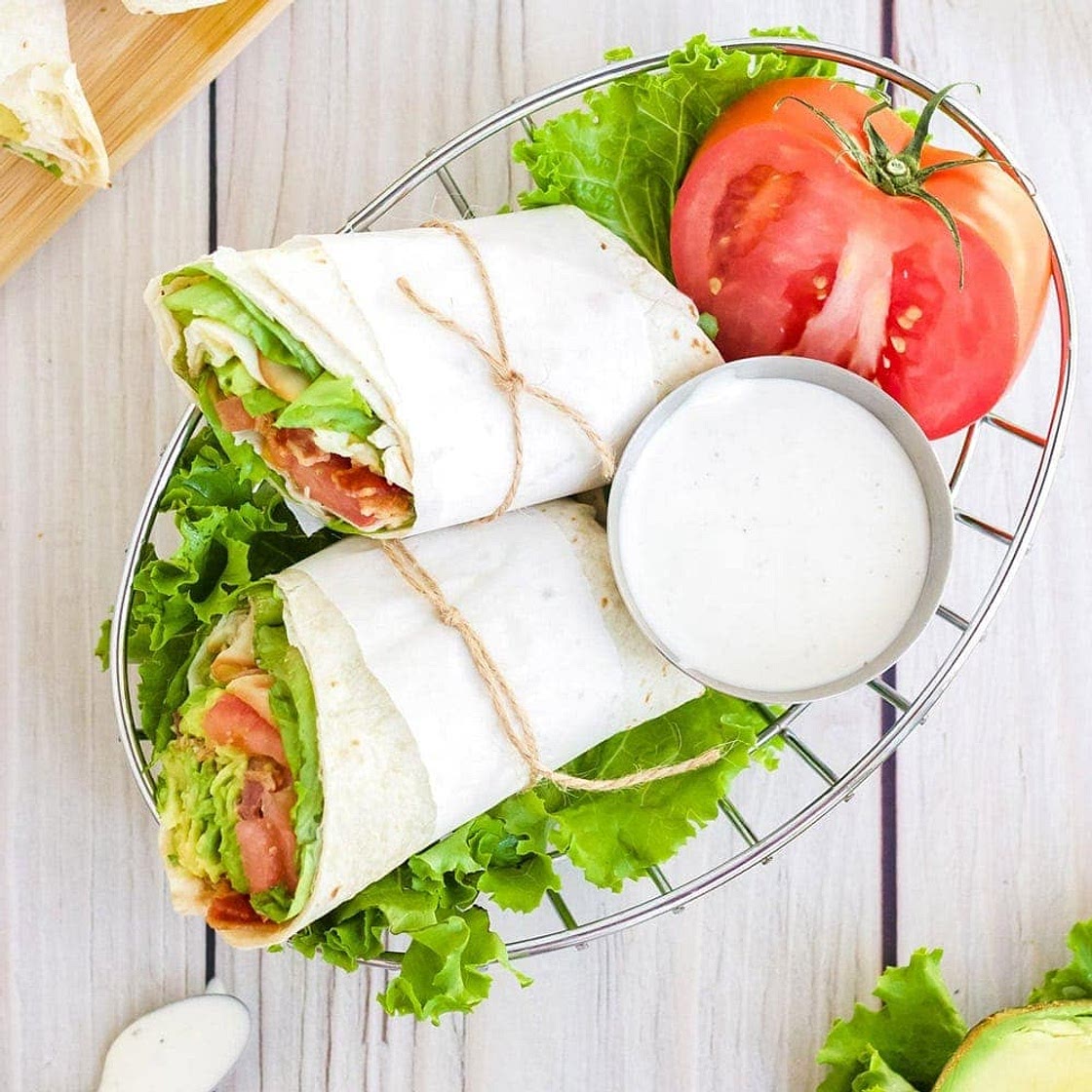 Turkey BLT Wraps