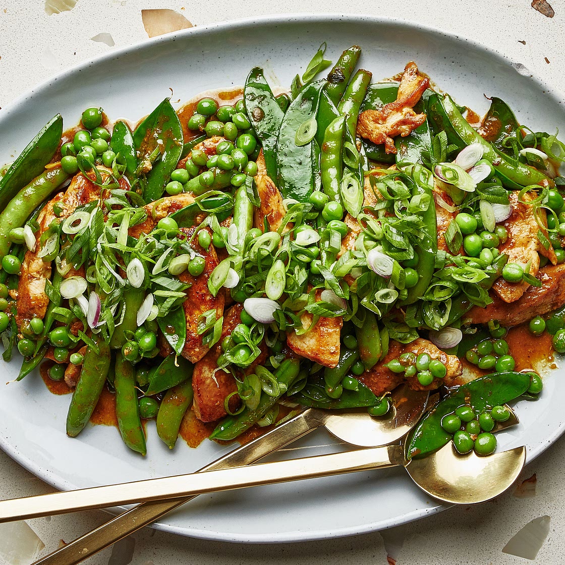 Chicken and Green Bean Stir-Fry