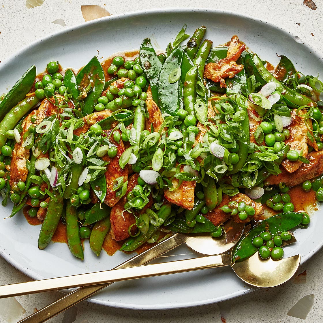Chicken and Green Bean Stir-Fry
