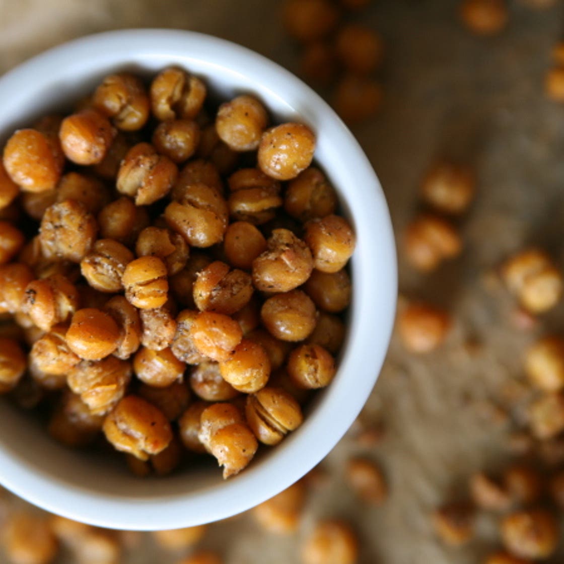 Garam Masala Roasted Chickpeas