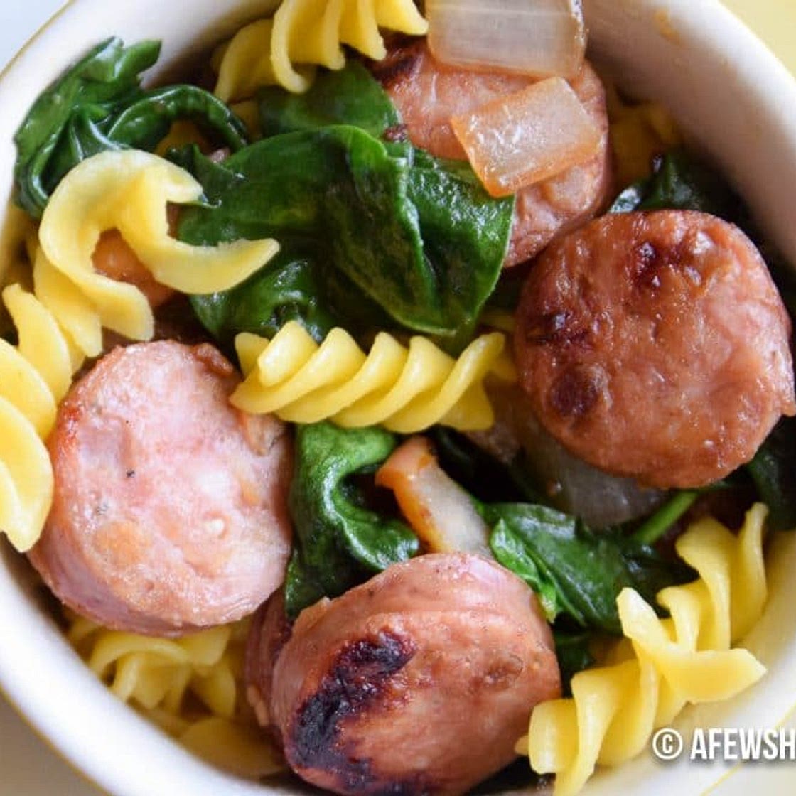 Chicken Apple Sausage Pasta