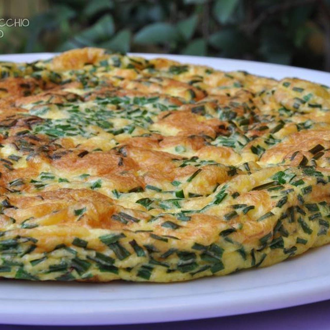 Frittata all'erba cipollina