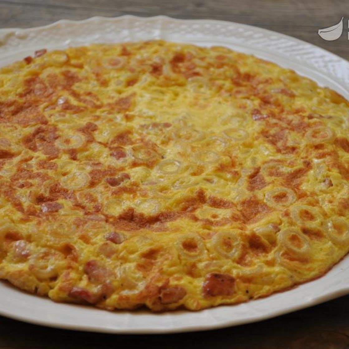 Frittata carbonara