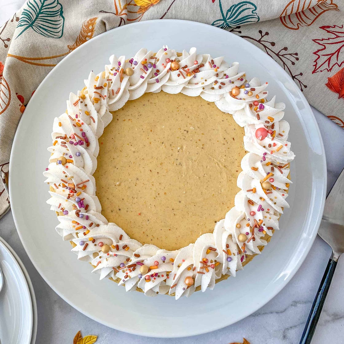 Cinnamon Pumpkin Cheesecake