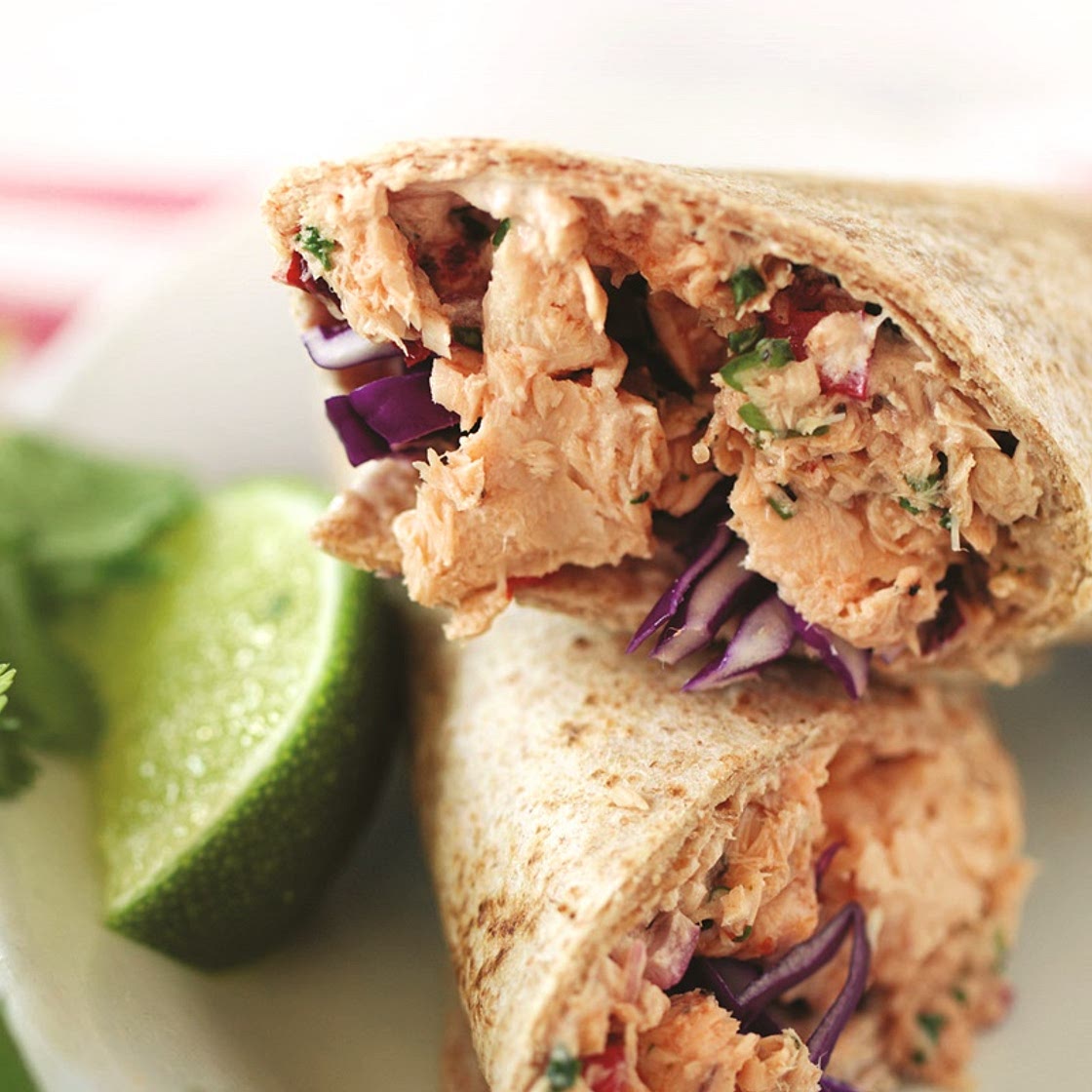 Chipotle Wild Alaskan Salmon Wrap