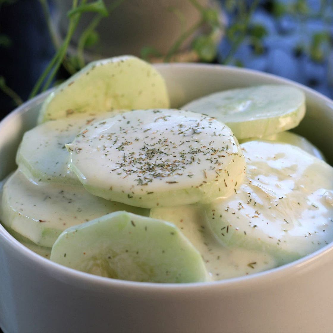 Mom's Cucumber Salad