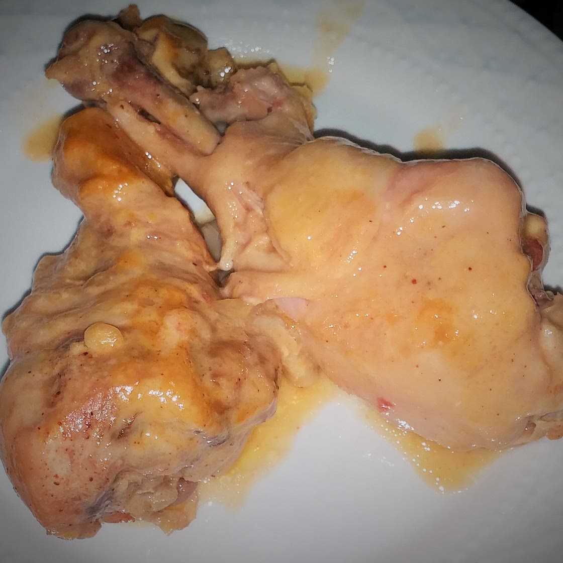 Easy, Cheesy, Crock Pot Chicken Legs
