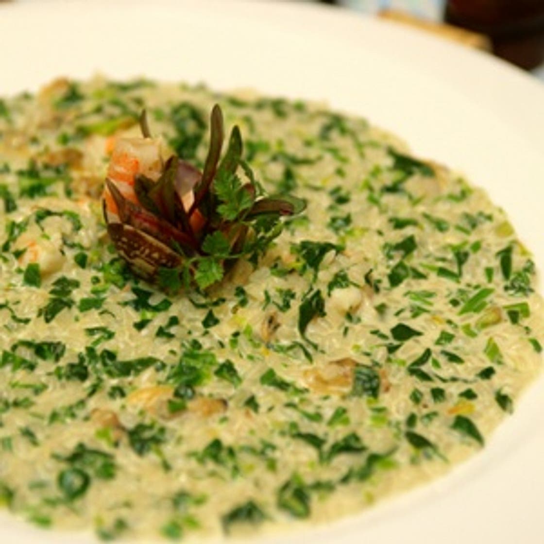 시금치크림리조또