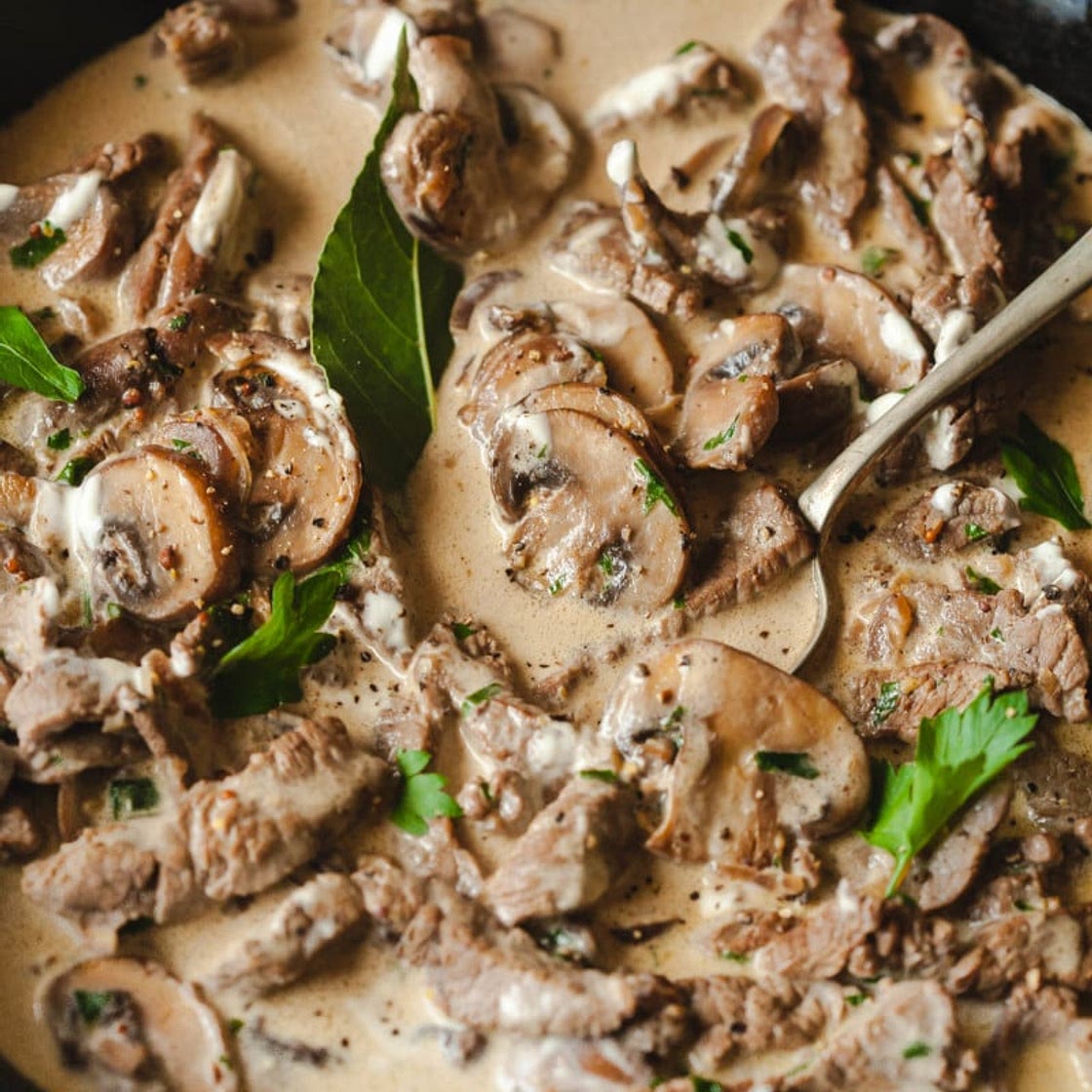 Best Beef Stroganoff