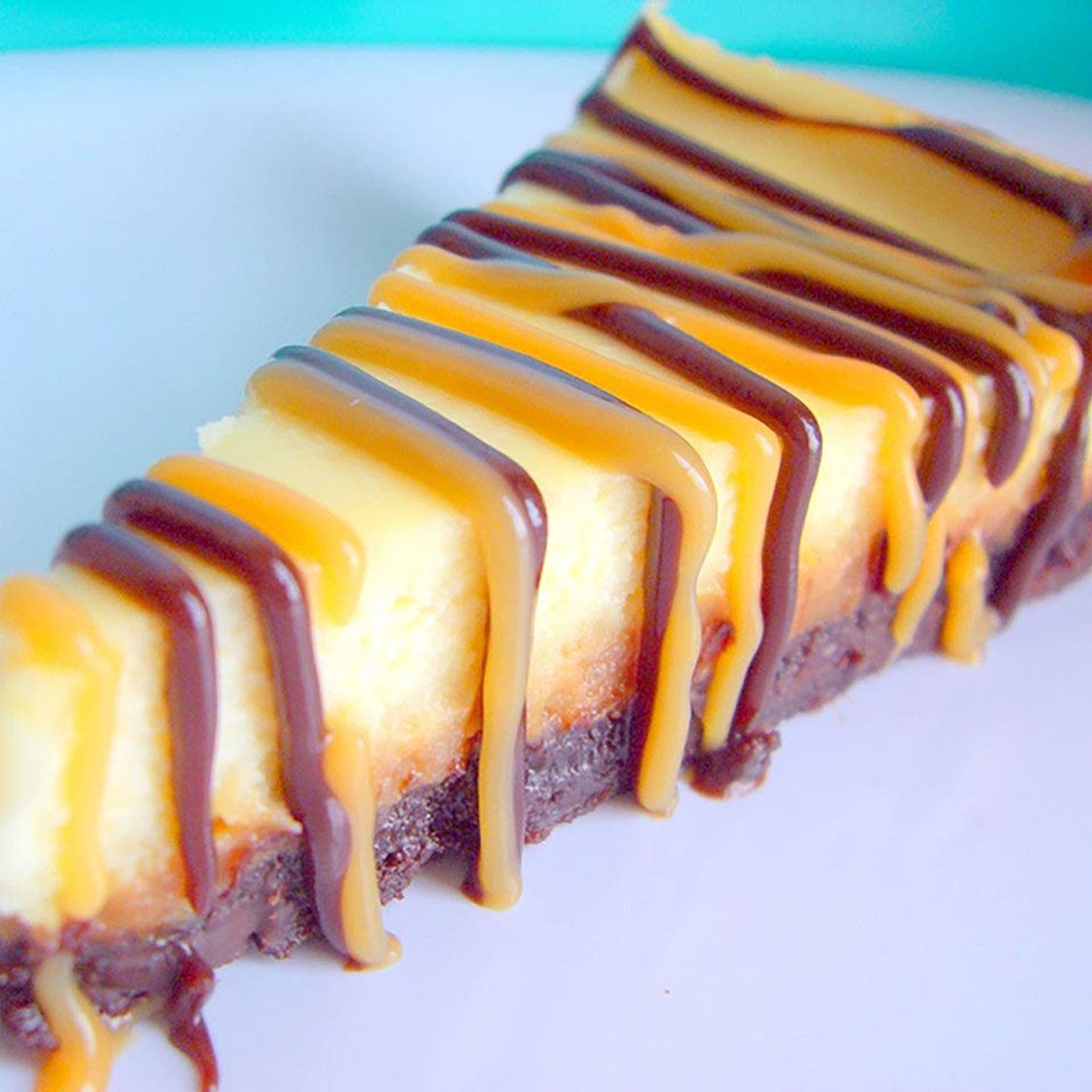 Brownie Caramel Cheesecake