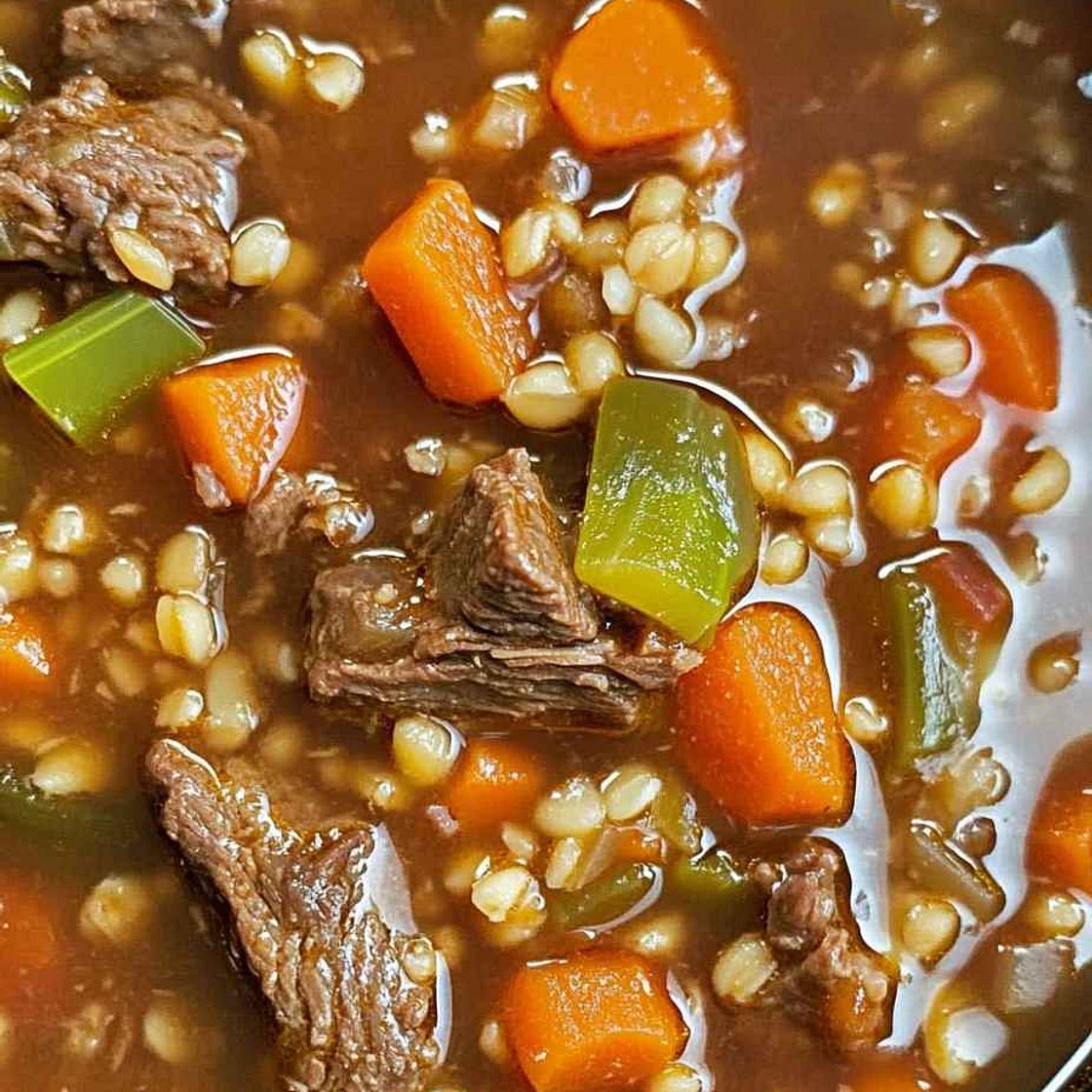 Beef Barley Soup recipe
