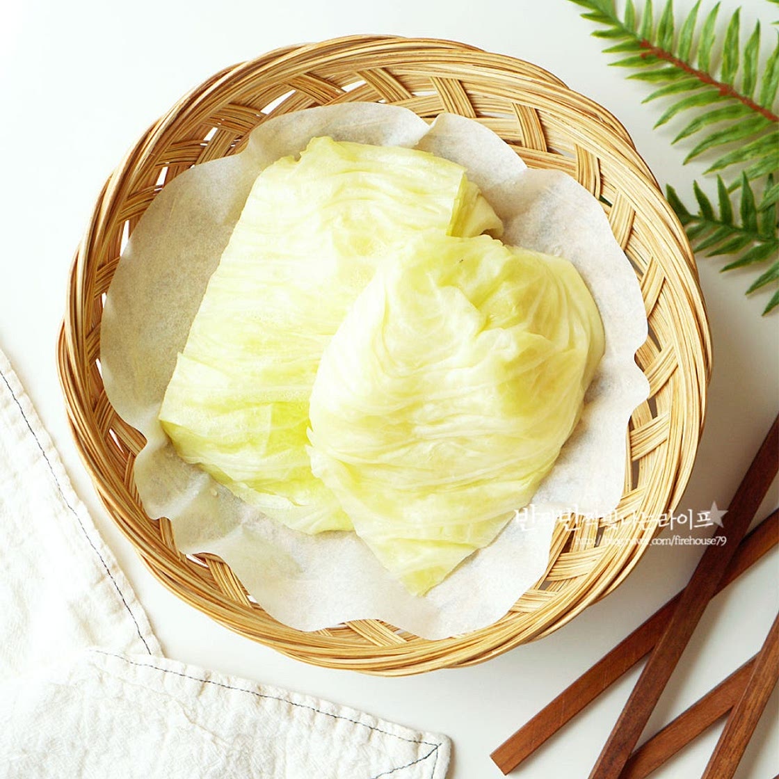양배추 삶는법 양배추 물에 삶는법 쉽게 양배추 찌는법