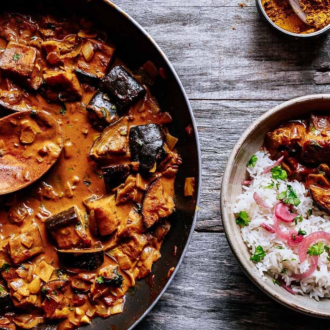 Aubergine Curry