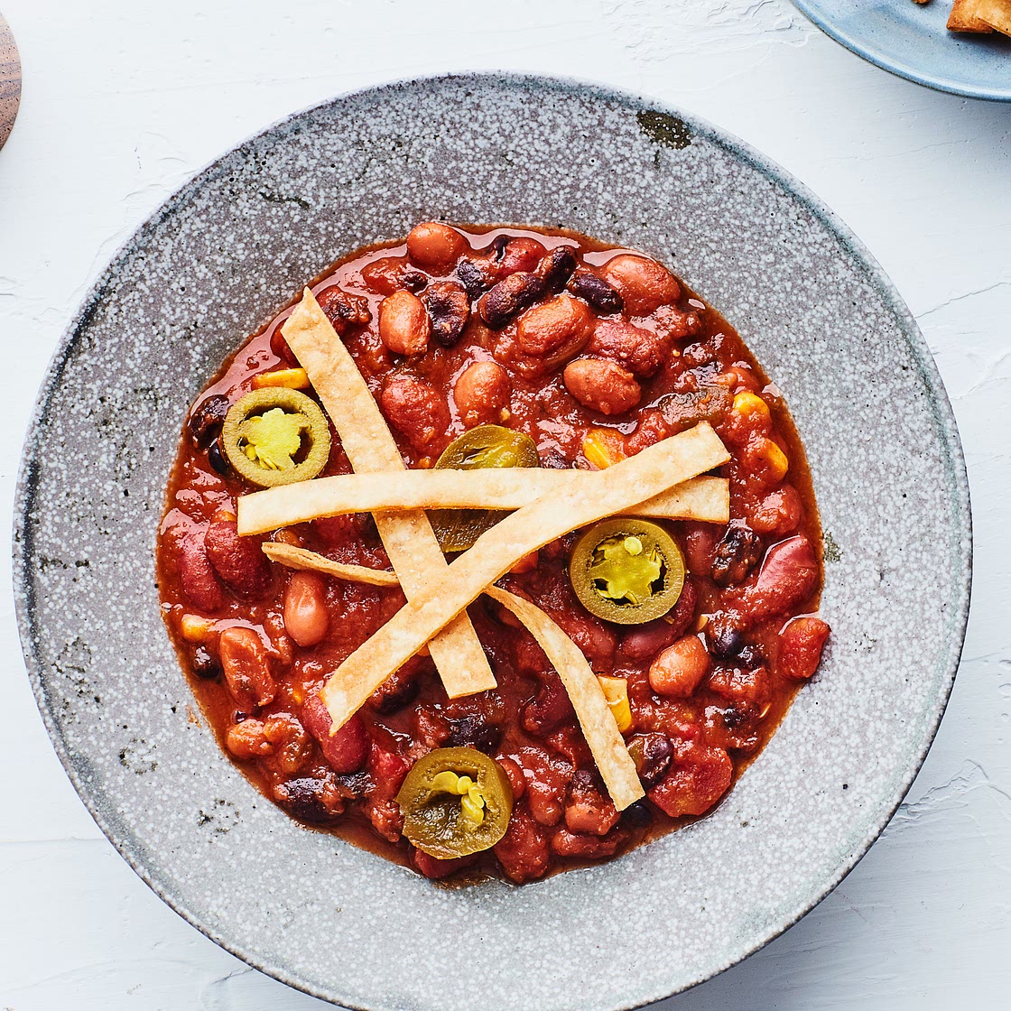 Vegetarian Three-Bean Chili