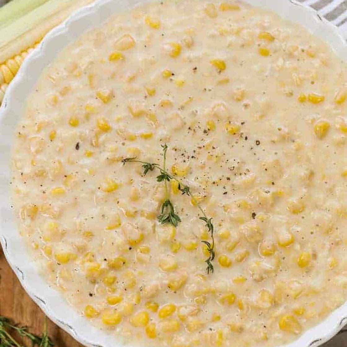 Homemade Creamed Corn