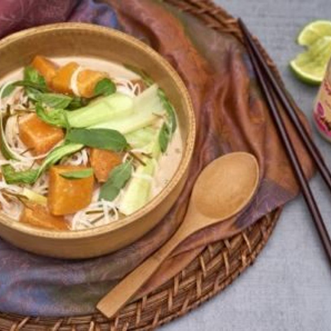 Vegan Pumpkin, Galangal and Coconut Soup