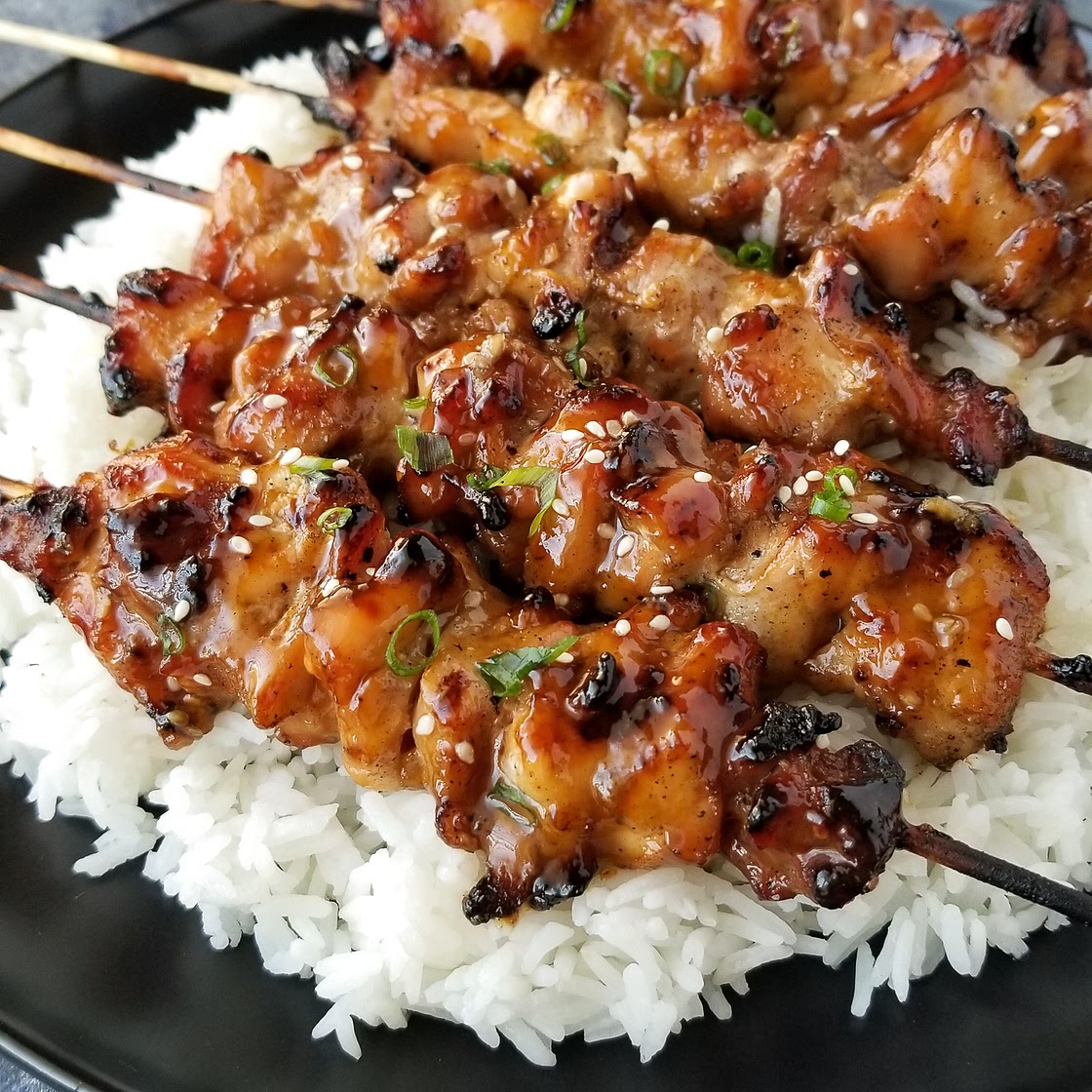 Teriyaki Chicken Skewers